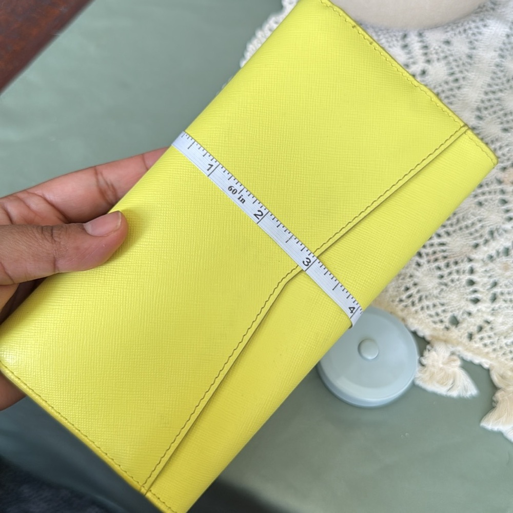 Cynthia Rowley Vibrant Yellow Clutch - Picture 12 of 12